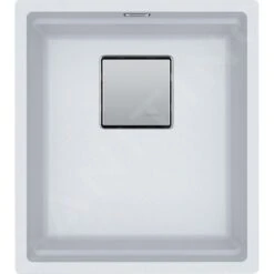 Franke Kubus 2 - Évier En Fragranit KNG 110-37, 410x460 Mm, Blanc Artic 125.0672.041
