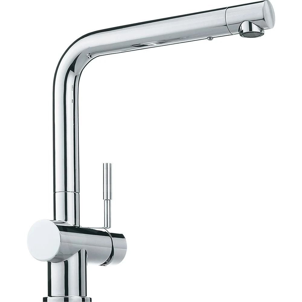Franke Colonnes - Ensemble T87, évier en tectonite S2D 611-78 XL et mitigeur Samoa, beige / chrome 143.0675.735