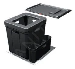 Franke Poubelle Tri Sélectif - Poubelle Encastrée 350-50 121.0307.554