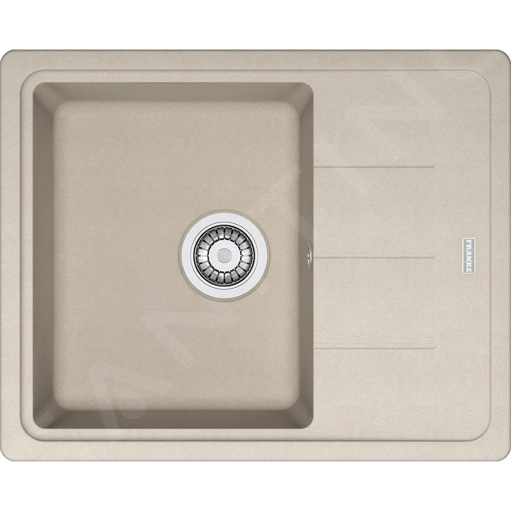 Franke Colonnes - Ensemble G172, évier en Fragranit BFG 611-62 et robinetterie FP 9000.082, sahara/sahara 114.0619.580