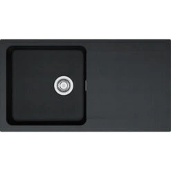 Franke Orion - Évier En Tectonite OID 611, 940x510 Mm, Noir 114.0288.543
