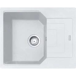 Franke Urban - Évier En Fragranit UBG 611-62, 620x500 Mm, Blanc Artic 114.0582.803