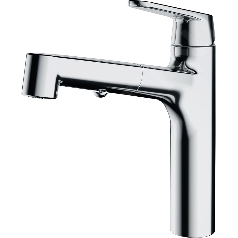 Franke Lift - Mitigeur d'évier FW 1668.031 avec douchette extractible, chrome 115.0621.668