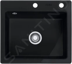 Franke Mythos - Évier En Céramique MTK 610-58, 580x510 Mm, Anthrazit Matt 124.0380.250