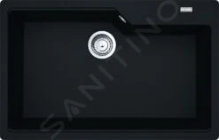 Franke Urban - Évier En Fragranit UBG 610-78, 780x500 Mm, Onyx 114.0582.796