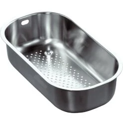 Franke Accessoires - Plateau Perforé Pour éviers, 165x306x77 Mm, Inox 112.0040.691