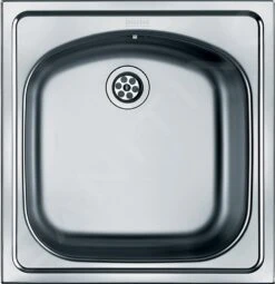 Franke Eurostar - Évier En Inox ETN 610, 455x435 Mm + Siphon 101.0286.106