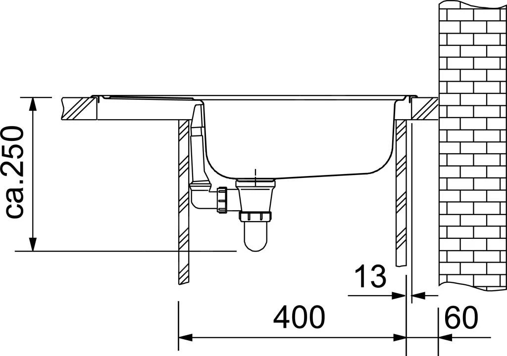 Franke Colonnes - Kit de cuisine N32, évier en inox ETN 611-58 + robinet FB 250, chrome 101.0283.215