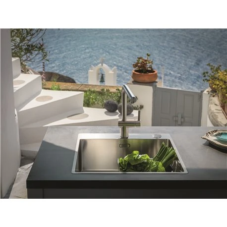 Mitigeur cuisine Atlas Neo Ă bec Cuivre 910866