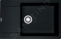 Franke Maris - Évier En Fragranit MRG 611-78 BB, 780x500 Mm, Onyx 114.0363.187