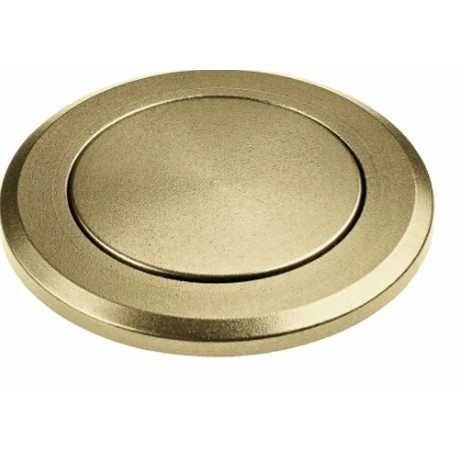 Bouton vidage pour évier Push rond Reflet d'Or 922593