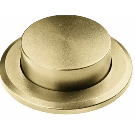 Bouton vidage pour évier Push rond Reflet d'Or 922593