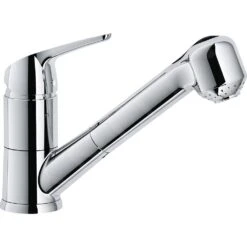 Franke Robinetterie - Mitigeur De Lavabo FN 0642.031 ECO, Chrome 115.0380.642
