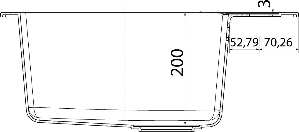 Franke Sirius - Évier en tectonite SID 610, 560x530 mm, blanc 114.0284.165