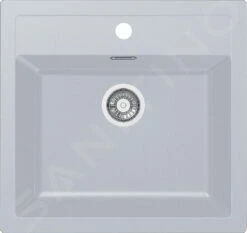 Franke Sirius - Évier En Tectonite SID 610, 560x530 Mm, Blanc 114.0284.165