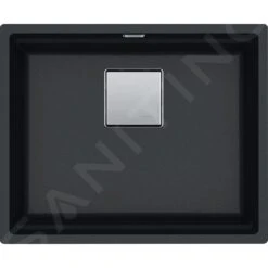 Franke Kubus 2 - Évier En Fragranit KNG 110-52, 560x460 Mm, Onyx 125.0641.392