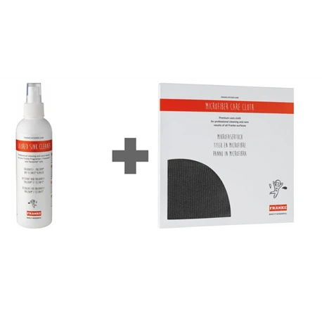 Kit spray et chiffon 308297 pour éviers et cuves Fragranit, Fraceram et Tectonite