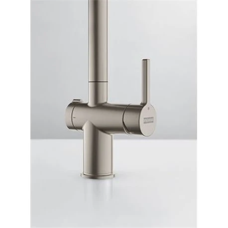 Mitigeur cuisine Active Twist à bec Nickel brossé 056891