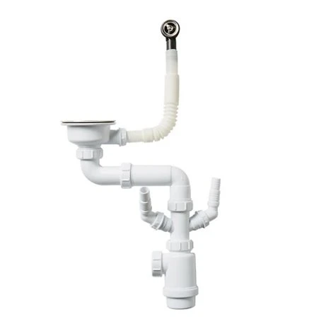 Vidage pour évier manuel 1 cuve synthèse Ø90 mm 605650