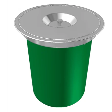 Poubelle cuisine Vide-déchets AEF 12, 1 bac 12 Litres montage à fleur de plan 230028